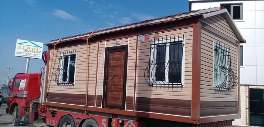 BAHÇELERİNİZ EVSİZ KALMASIN.. HOBİ EVLERİNİZ STEELHOUSE’dan.. HIZLI PRATİK EKONOMİK…