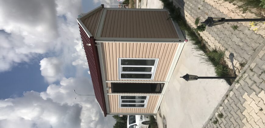 21 M2 YAŞAM EV KONTEYNERİ WC-DUŞ VE MUTFAKLI TEK ODALI