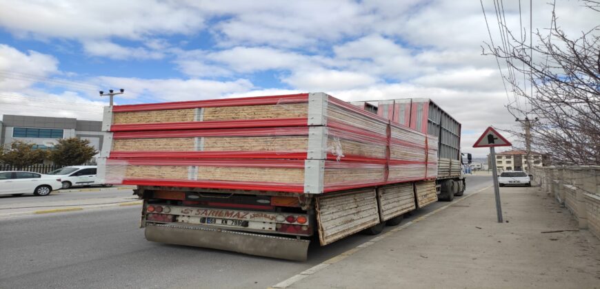 3*7 YAŞAM EV KONTEYNERİ AKSARAY FABRİKAMIZDAN TIR BAZLI 10 ADET