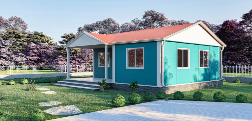 STEEL HOUSE FARKIYLA EV SAHİBİ OLMAK İSTEYENLER PREFABRİK EV 49 m2